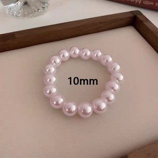 鴻利首飾廠 法式疊戴施家珍珠手鏈 輕奢小衆精緻彈力繩珍珠手串新款高級感