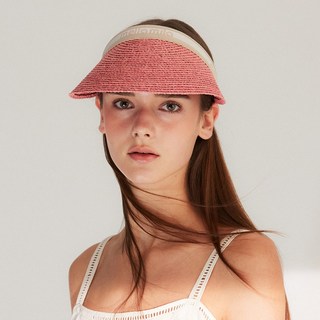 멜라밀라 아이린 라피아 썬바이저 썬캡 (4colors)