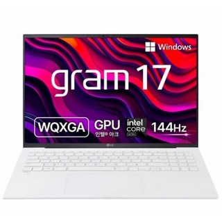 LG전자 2024 그램 17 코어 Ultra 5, 스노우화이트, 512GB, 16GB, WIN11 Home, 17Z90S-GA5PK