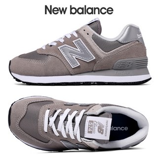 뉴발란스 574 클래식 그레이 WL574EVG 여성용 운동화 스니커즈