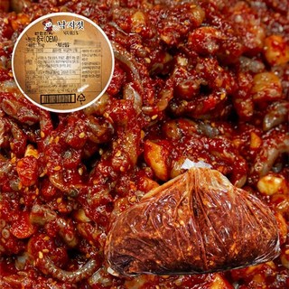 반찬단지 낙지젓 상낙 벌크 업소용 대용량 낙지젓갈 10kg, 1개