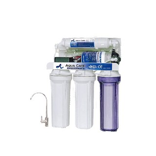 Aqua Care 五道式RO逆滲透純水機 75GPD家用淨水器，高效過濾，安全飲水, 無須加購濾芯组 標準全配