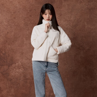 아이더 이월상품 여성 에어로겔프린트안감 구스다운충전재 방풍 생활방수 등산 캐쥬얼 스포츠 경량다운자켓 DWW24560 써모락 C 슬림 다운 자켓 W6