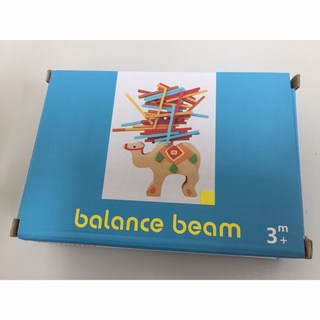 兒童玩具E3D木製彩棒遊戲 平衡木木棒玩具 親子遊戲 大象 駱駝 動物 平衡木 兒童益智 疊疊高 桌遊玩具, 1個, 駱駝／彩盒