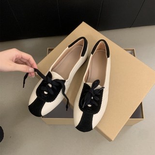 女學生繫帶德訓鞋單鞋