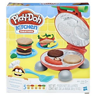 培樂多PLAYDOH 黏土漢堡遊戲組 混色