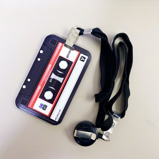 音樂錄音帶造型證件夾/悠遊卡套 證件套 悠遊卡套 工作證套