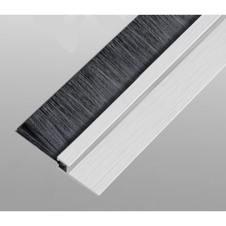 알루미늄 수입 모헤어 도어씰 75mm (1M) 하단바람막이 벌레막이 틈새막이 외풍차단 틈막이 강화도어 목문 유리문 자동문 공장 작업장문, 1개