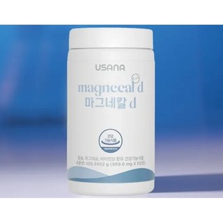 유사나 마그네칼 D - 미네랄 영양제로 골밀도와 뼈.치아. 근육 기능과 정상 에너지 대사 심혈관 건강까지, 1개, 112정