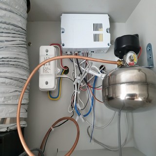 OMG 주거용 주방 자동소화장치 자동식소화기 자동확산소화기 주방후드소화기 가스용 가스레인지용(기계식 가스차단기 포함) 시공가능, 1개, 주방자동소화장치