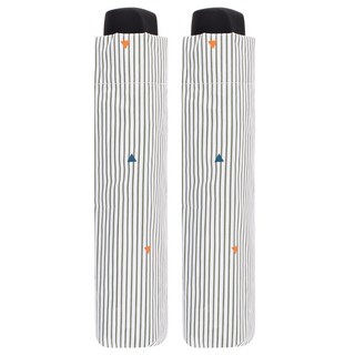 초경량UV자외선 차단암막 우양산_삼각스트라이프 2개