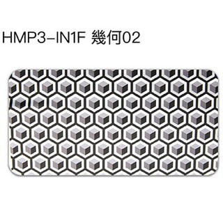 HARK 三合一滑鼠墊/擦拭布/鍵盤保護 稻穗紋, 幾何02, 1個