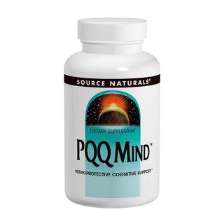 SOURCE NATURALS PQQ Mind無糖無麩質補給錠, 1入, 60顆