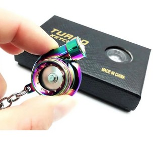 자동차 열쇠고리 터보 챠져 키링 LED 사운드 키체인 커플 선물용