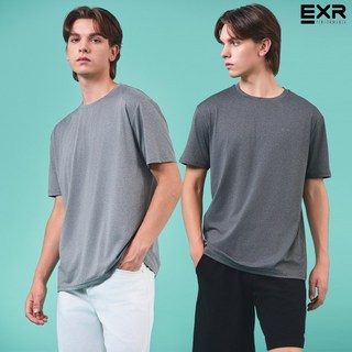 [EXR] 25SS 올라운드 남성 라운드 티셔츠 1+1 멜란지그레이+다크그레이