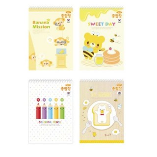 펜피아 종합장 2000W.무선/혼합디자인.1권 스터디플래너 문구 색연필 수능샤프 일기장 스케줄러 노트패드 문구쇼핑몰 노트 다이어리+셀러팩토리Shop, 빠른배송