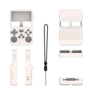 축구 축구유니폼ANBERNIC용 보호 커버 게임 콘솔 케이스 스크래치 방지 게임 패드 게임 R36S