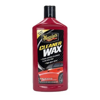 Meguiar's 美光 清潔蠟 A1216 美國原裝版 三合一科技 不含研磨劑 美白蠟 棕櫚蠟 除去黑刁底 庫柏蒂諾, 1個, 473ml