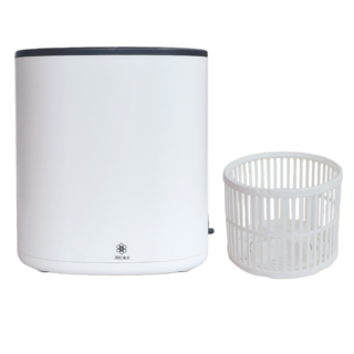 shfahohfoa 迷你活氧殺菌洗衣桶，貼身衣物專用，小空間首選, 白色, C1渦輪清洗+甩乾（充電款）