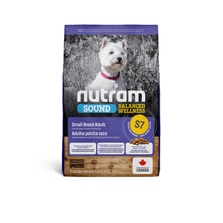 紐頓 Nutram S7 雞肉+胡蘿蔔小型犬 均衡健康狗飼料, 1個