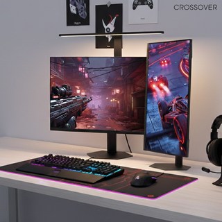 크로스오버 QHD IPS USB C 뉴패스트 Ai 멀티스탠드 일반 모니터, 27QM168C, 68.4cm