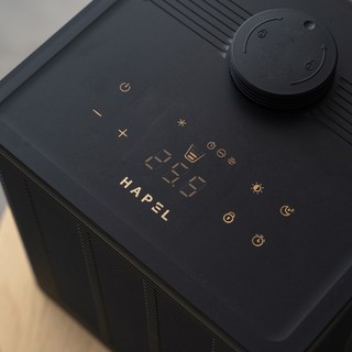 [더블] HAPEL+ 하펠슬립케어 플러스 냉온수매트 냉수매트 온수매트, Phantom Black