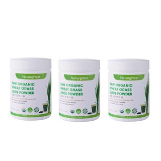 Naturgrace 樂而泉 美國有機小麥草汁粉150公克 x 3入 超值組合, 150g, 3個