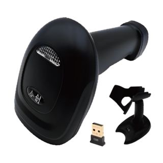 【Co-create 合創】無線掃描器 雷射型 MB-1 一維條碼掃描器 條碼槍 條碼機 掃描槍, 1個, MB-2 CCD紅光+支架【2.4G款】