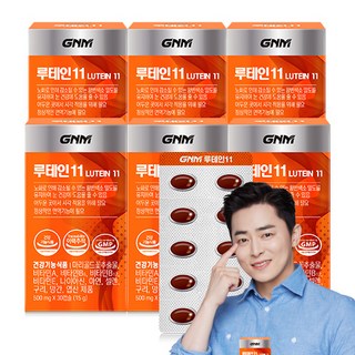 GNM자연의품격 루테인11, 30정, 6개