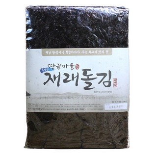 지주식 재래돌김 /100장(320g)/ 땅끝마을 생산자 직판, 1개, 320g
