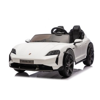 【BEINI貝婗】保時捷雙人兒童電動車(親子電動車 雙驅動 玩具電動汽車/BN-988) IC一年保固, 白色, 1個