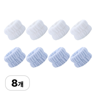 로멀리 세안 손목밴드, 8개, 혼합색상