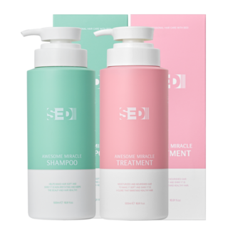 세디 헤어케어 샴푸 트리트먼트 2종 세트, 샴푸 500ml 1개+트리트먼트 500ml 1개, 1개