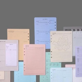 A5 6공 테마 내지 35종, 25. 오늘의 리뷰을 쓰다