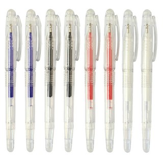 아이롱펜 열펜 다리미펜 열에지워지는펜, 혼합, 8개
