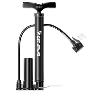시그니처베이지 자전거 펌프 공기주입기 YPZ193, 1개, 블랙