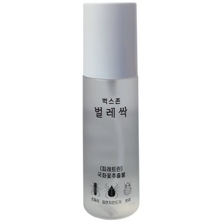 벌레싹 빈대 베드버그 진드기 전용 안전한 천연 피레트린 퇴치제 제거제 벅스존, 80ml, 1개