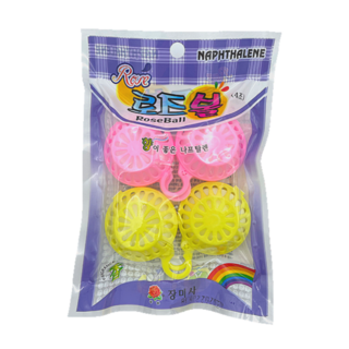 장미사 향이 좋은 나프탈렌 로즈볼 걸이용 나프탈렌 좀약 방충