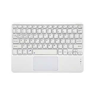 UB BK2 울트라 슬림 터치패드 키보드, 제조사축, UB-BK2, 화이트 미디움