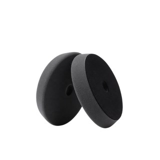 高雄門市 高密度拋光棉 5吋 6吋 7吋 鏡面還原 研磨拋光海綿 汽車美容, 斜面黑色細拋-5吋