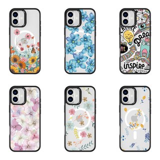 臺灣新款NEW手機殼適用iPhone16pro透明保護套磁吸手機殼彩繪圖案