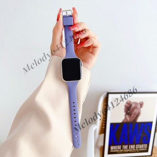 VideoApple Watch 10 9 8 7 6 SE Ultra 小蠻腰矽膠錶帶 女士防水快拆錶帶, 白色,38/40/41/(S10代42)mm, 1個