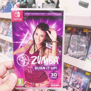 有間電玩 全新 NS switch Zumba 尊巴 倫巴 健身 拉丁 燃脂 減重 有氧 舞蹈 健身 中文版, 1個