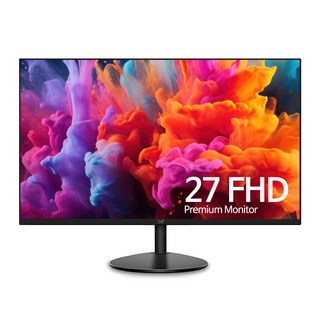 아이딕 27인치 모니터 FHD 국내생산 LG패널 DX270 HDMI Full HD 리얼 75Hz VGA 가성비 사무용모니터, DX270HDMI (일반)