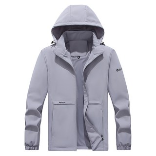 男士連帽休閒外套 舒適透氣 防風