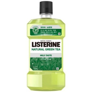 리스테린 내추럴 그린티 마일드 구강청결제, 750ml, 20개
