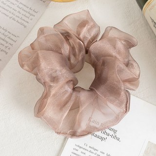 쉬폰 곱창밴드 머리끈 헤어악세서리 여성용