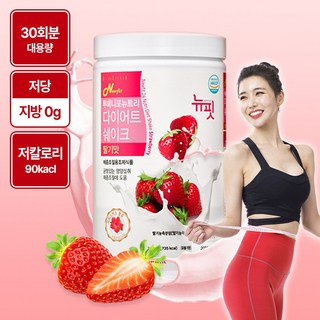 뉴트리 다이어트 쉐이크 딸기맛, 600g, 1개