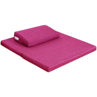 명상 쿠션 이불 예배 방석 패드 접이식 108배 절 기도, 블루60롱X60와이드(상패드+하패드)