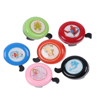 제이엠제이 소리가 맑은 케릭터 자전거 벨 1+1, D.핑크&그린, 1개